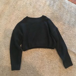 Cropped sweater